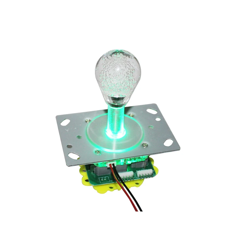 

Джойстик с подсветкой, меняющий цвет, с хрустальной ручкой летучая мышь