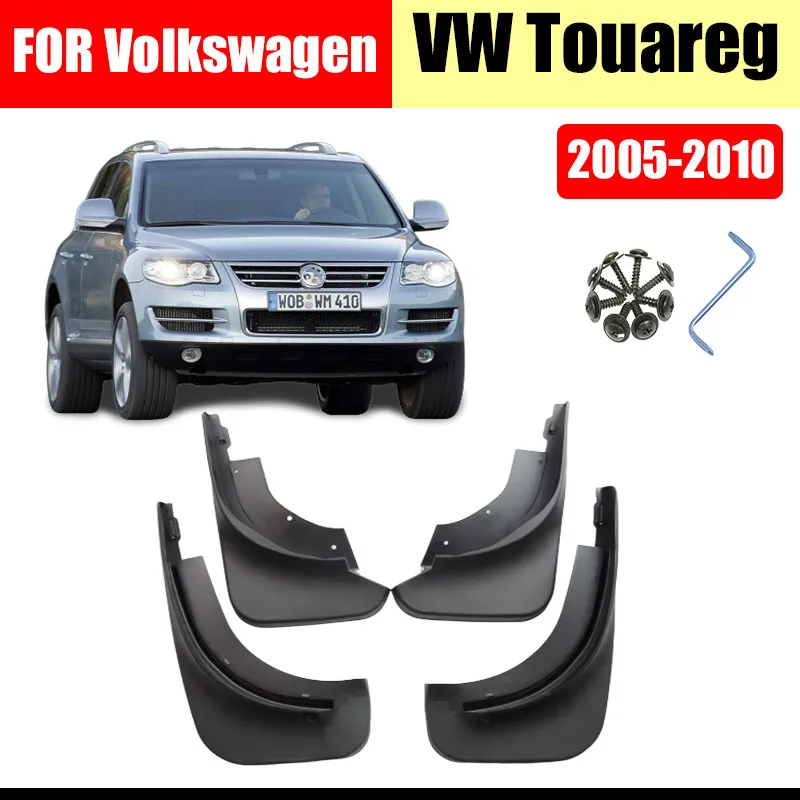 

Грязевые щитки s для Volkswagen VW Touareg 2005-2010 крыло брызговиков Touareg брызговик защитные крылья аксессуары для автомобиля Передние и задние
