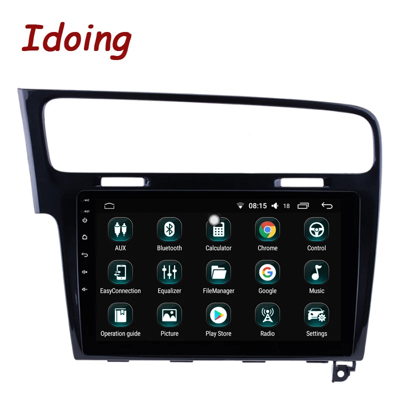 Idoing 1Din 10 2 дюймов Android автомобильный Радио gps мультимедийный плеер для VOLKSWAGEN Golf 7 2013