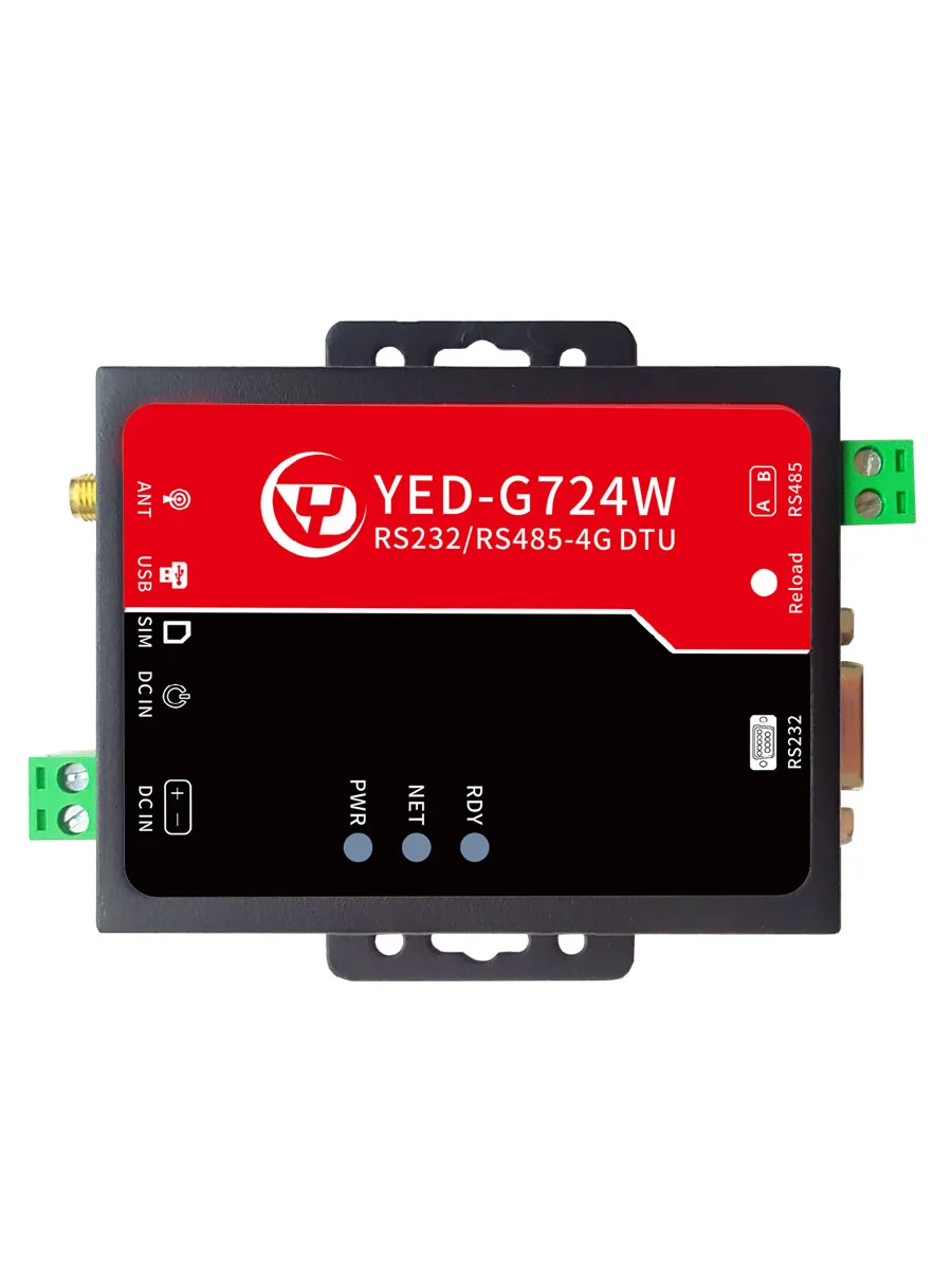 Промышленный Тип CAT1 4G DTU Модуль RS485 / 232 данных TCP/UDP/прозрачное устройство