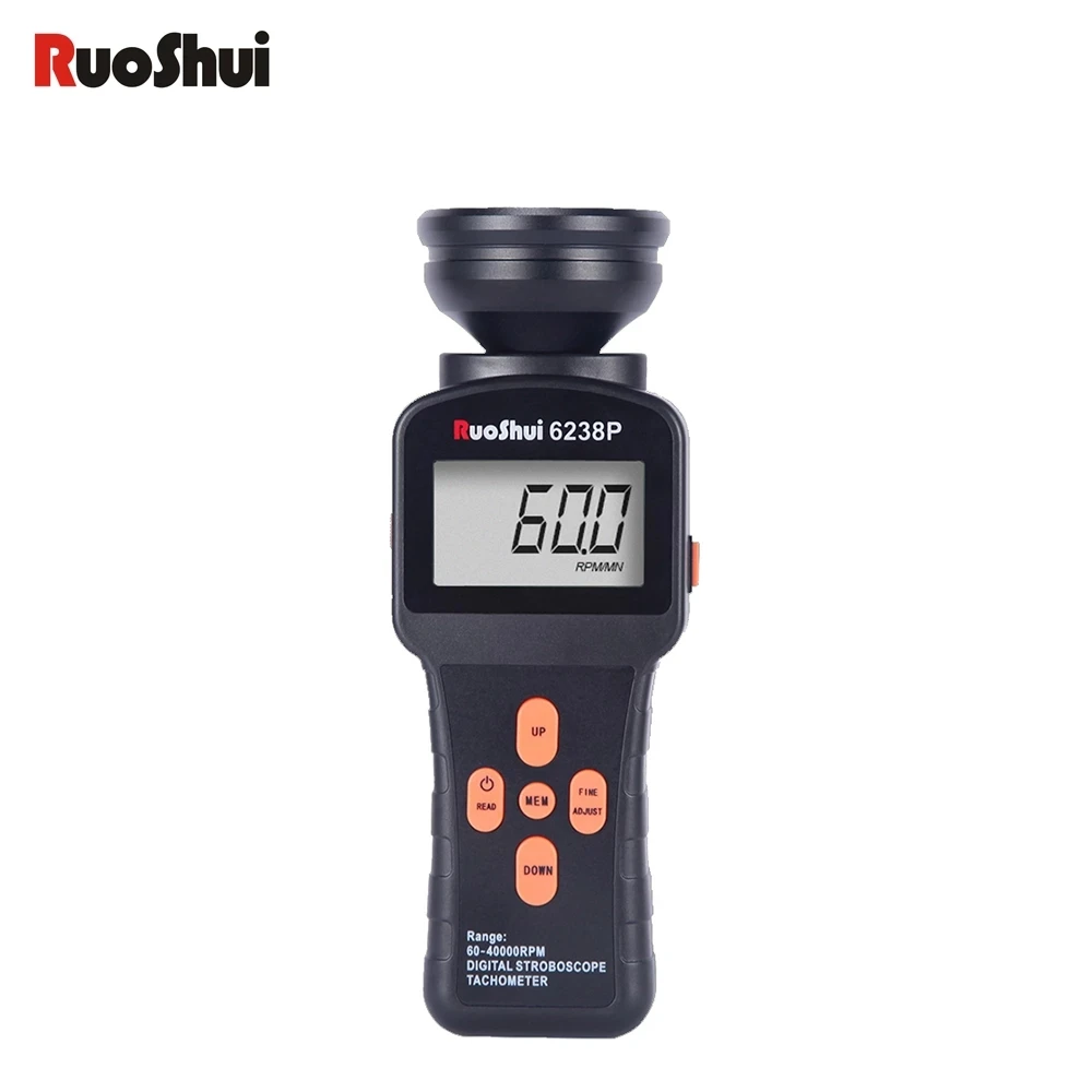 

Digital Laser Tachometer Non-Contact RPM Meter LCD 20000 Counts Tach Speedometer Speed Gauge Engine Dropship Stroboscope Testo