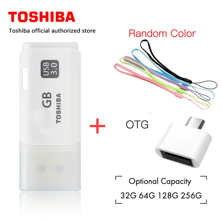 TOSHIBA USB флеш накопитель 64 ГБ 32 128 ГБ|USB флэш-накопители| |