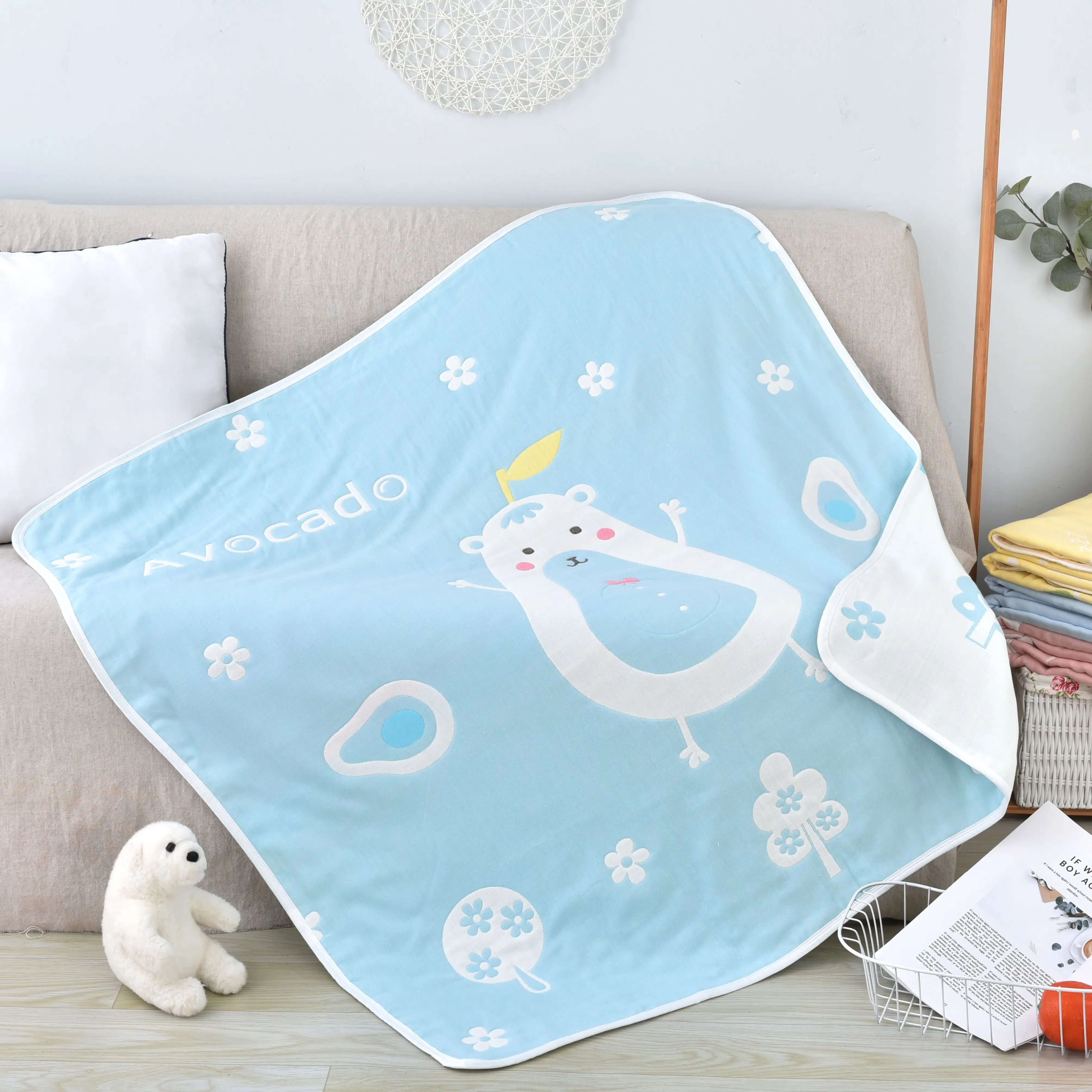 110 см * банное полотенце для новорожденного ребенка Новое детское махровое одеяло