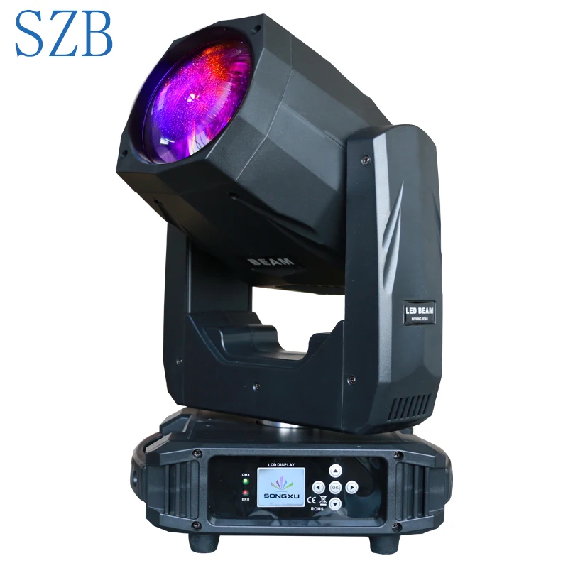 Быстрая доставка 80 Вт Светодиодный луч движущаяся голова освещение вечеринки DJ