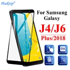 Защитное стекло для Samsung J6 2018 для Galaxy J4 Plus, закаленное стекло для samsun J 4 6 J6plus J4plus, Защитная пленка для Samsyng 4j 6j