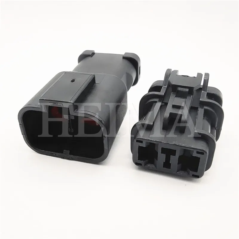 10 комплектов Водонепроницаемые электрические штекеры с 2 контактами 6 3 мм 7123-6423-30