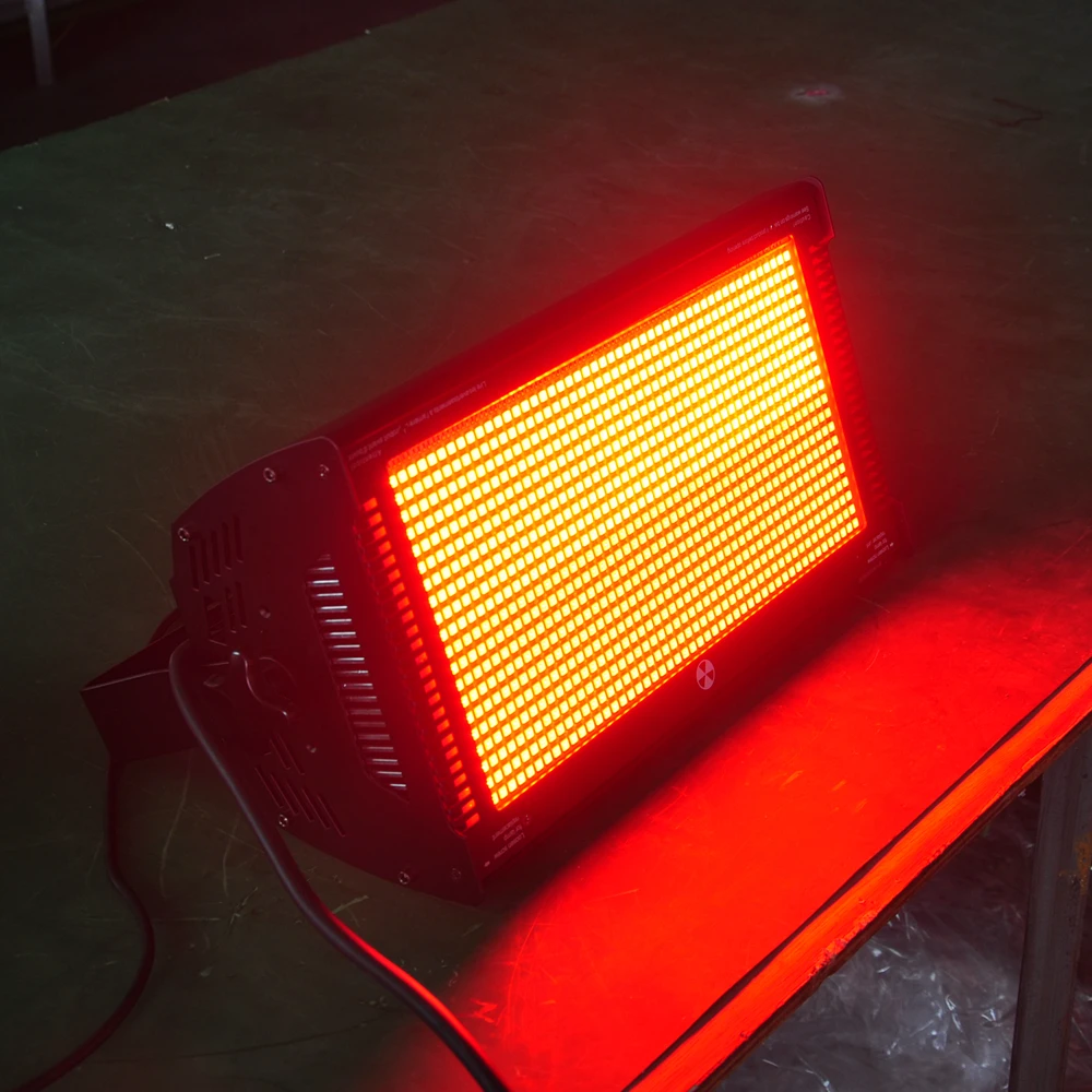 Высококачественный светодиодный стробоскоп RGB 1000 Вт 2 шт. светильник для dj