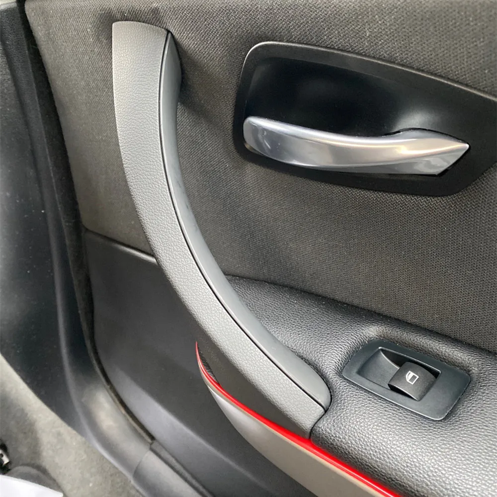 

Car Left/Right Interior Inner Door Armrest Panel Handle Pull Trim Cover For BMW 3 series E90 E91 316 318 320 325 328 330 I7T8
