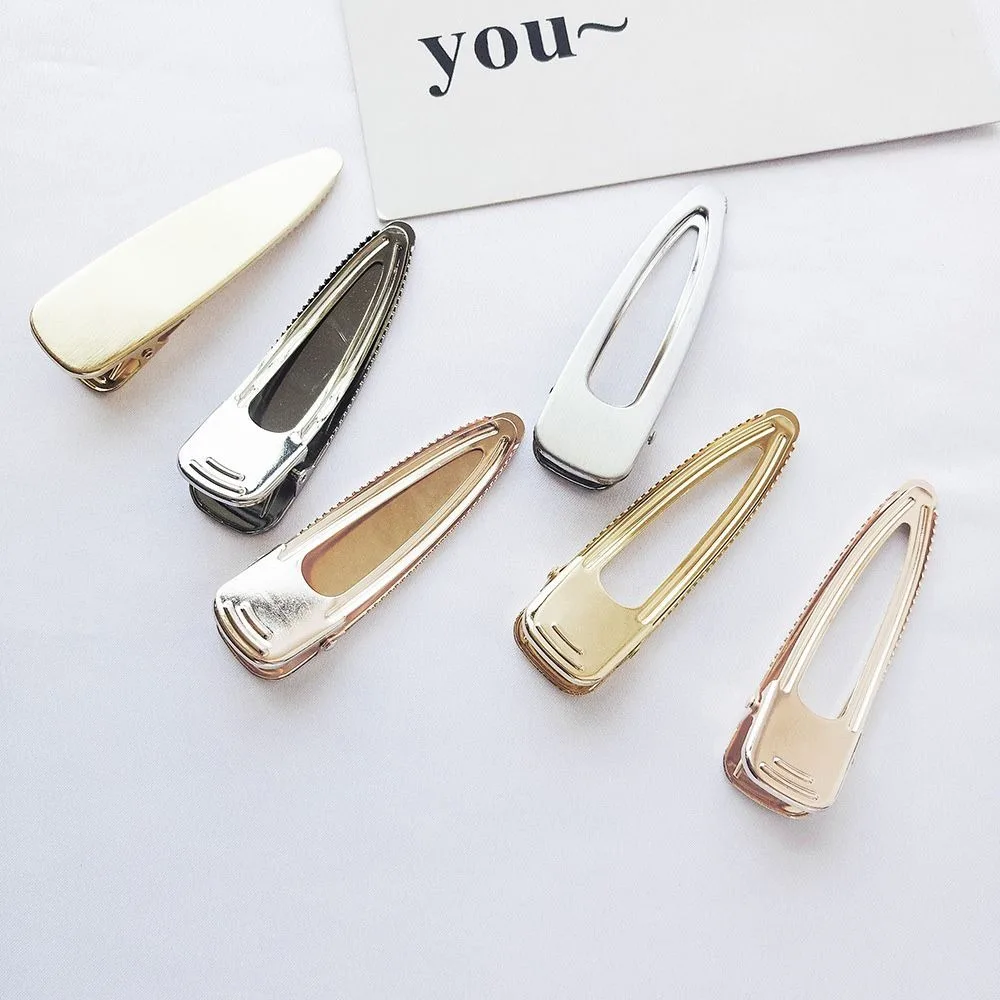 Новинка 2020 хит ретро матовая металлическая шпилька простая дикая гладкая для