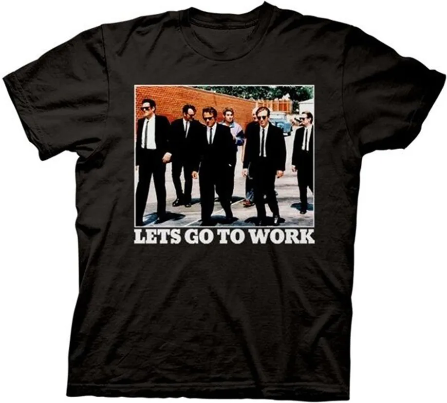 Резервуар собаки Let'S Go To Work лицензированный фильм хлопок для взрослых Xxl