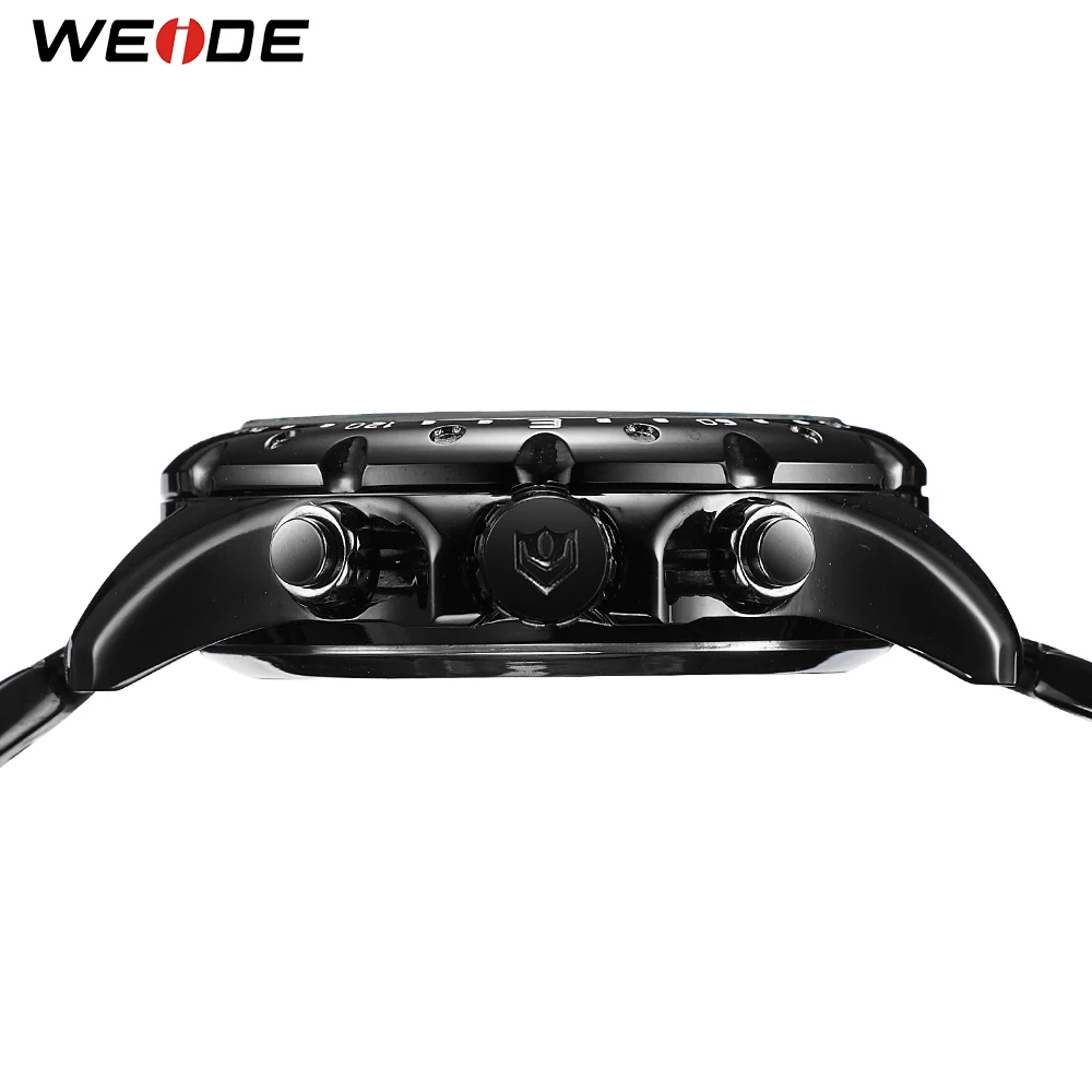 WEIDE роскошные брендовые часы кварцевые модные цифровые с календарем хронографом