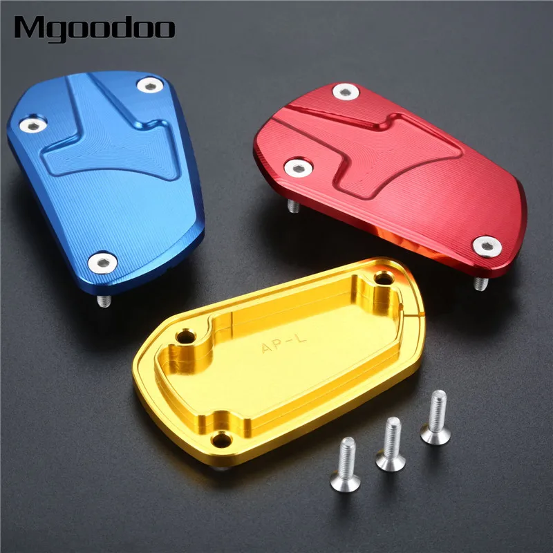 

2Pcs For Aprilia SHIVER DORSODURO Motorcycle Folding Extendable Left Right Front Brake Fluid Reservoir Covers Connect Hole 3.9mm