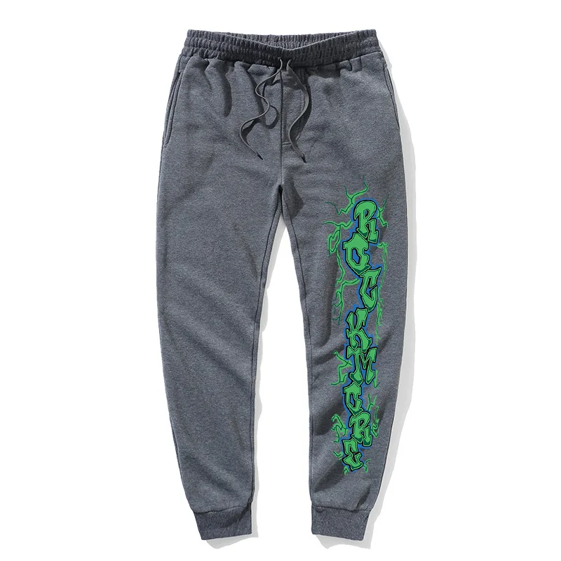 

2020 snake-shaped sweatpants letter printed cotton jogging pants for men and women high waist casual hip-hop sexy sweatpants loo