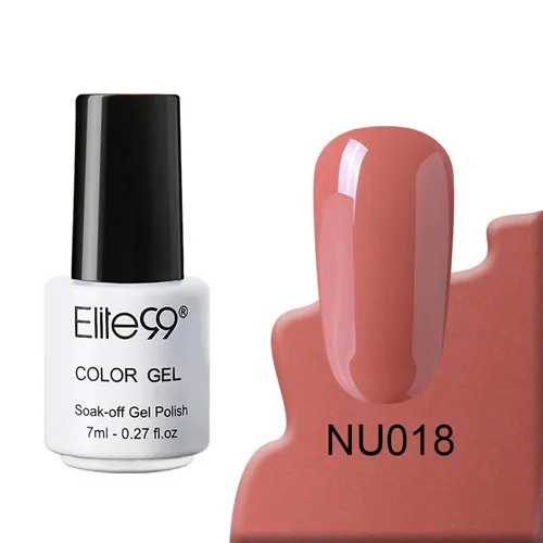 Elite99, серия Nude, 1 шт., 7 мл, Гель-лак для ногтей, украшения для ногтей, лак для ногтей, УФ-гель, светодиодный, лампа - Цвет: 18
