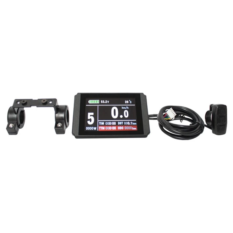 Ebike 24 в 36 48 KT LCD8HU дисплей USB Программируемый регенеративный контроллер красочный