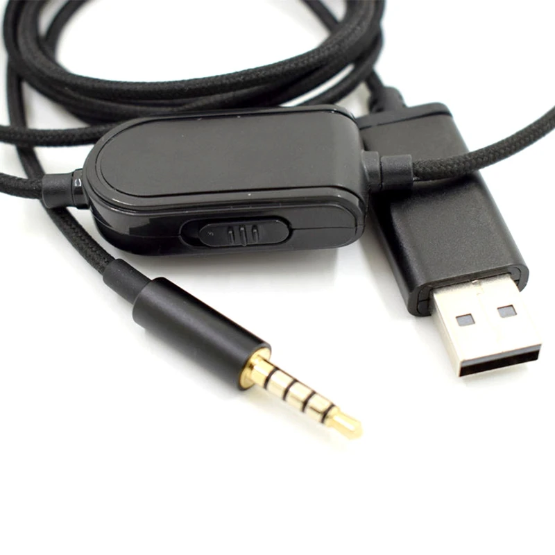 Для Logitech Astro A10 A40 игровая гарнитура USB аналоговый 7 1 Звуковая карта o кабель|Кабели