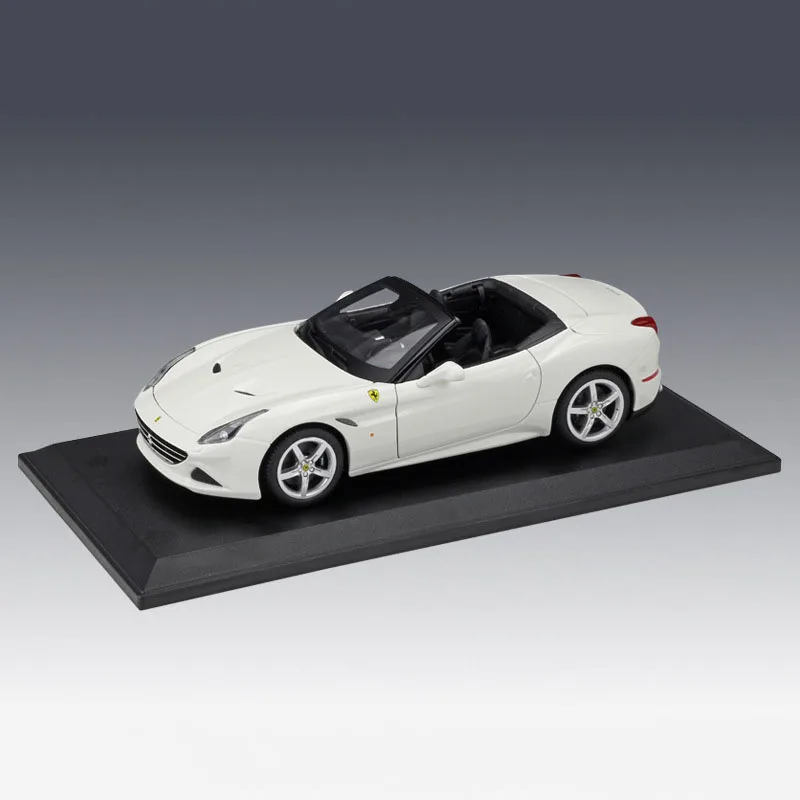 

Bburago Diecast Model California T Hooded Car 1:18 Metal Alloy High Simulation Cars With Base Boys Toys Gifts For Boy Men