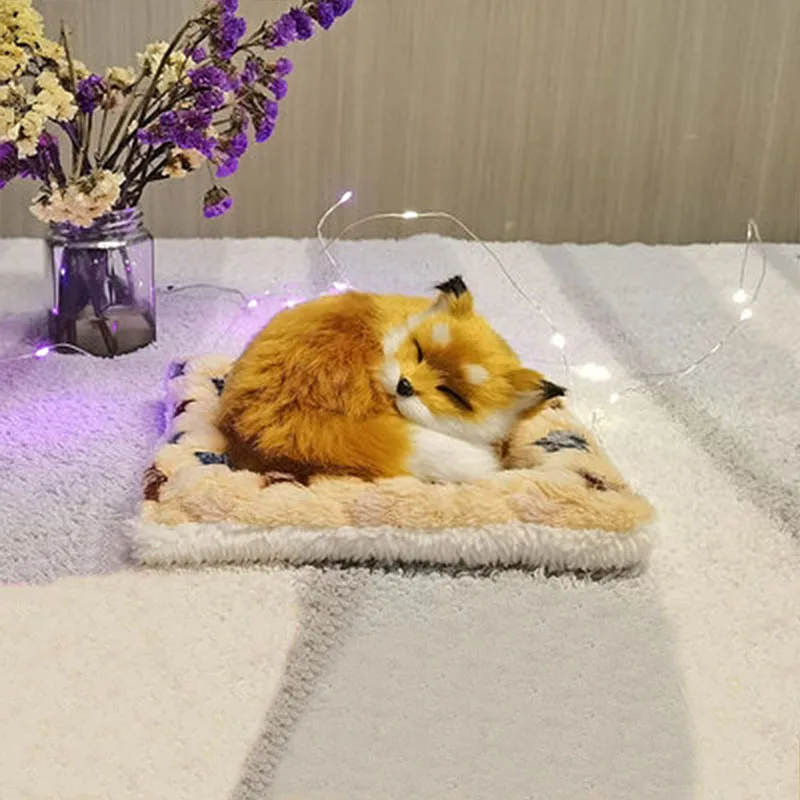 Мягкая Золотая игрушка собака милая Имитация животных поделки куклы плюшевая