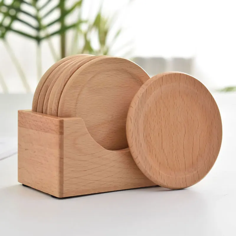 

Wooden coaster Kung Fu tea set tea coaster tea ceremony tea coaster creative insulation hot pad saucer set