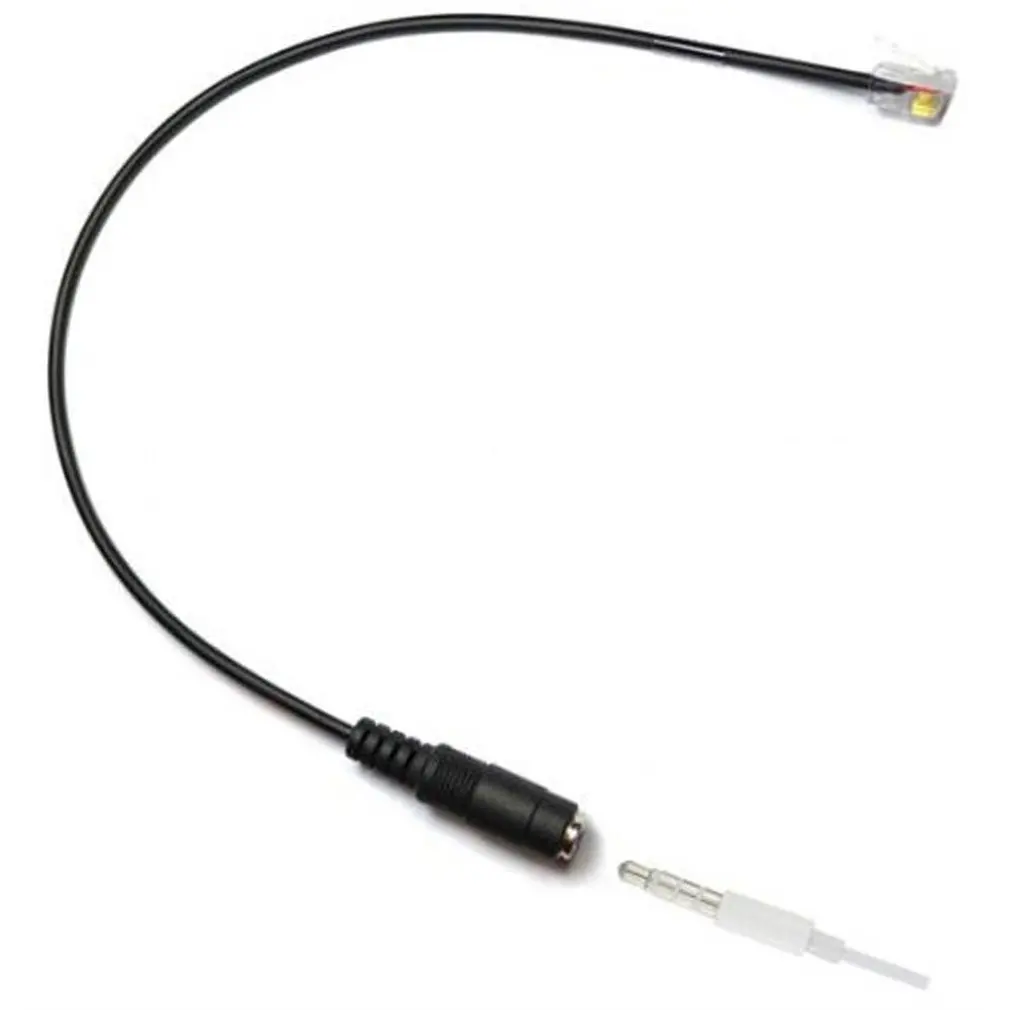 Практичная гарнитура Buddy 3 5 мм для смартфона к кабелю адаптера телефона RJ9