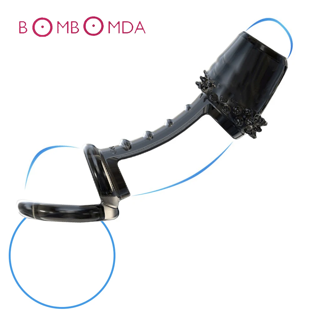 Силиконовые многоразовые головки для защиты пениса удлинитель увеличения