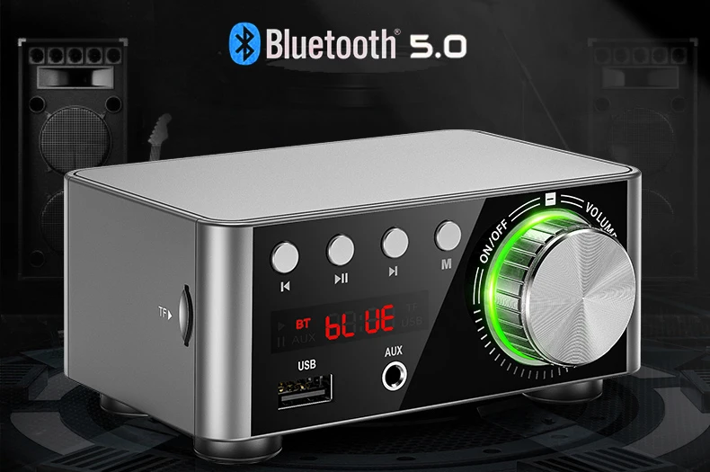 Усилитель мощности Bluetooth 5 0 Hi Fi класс D TPA3116 50 Вт + цифровой усилитель стерео аудио