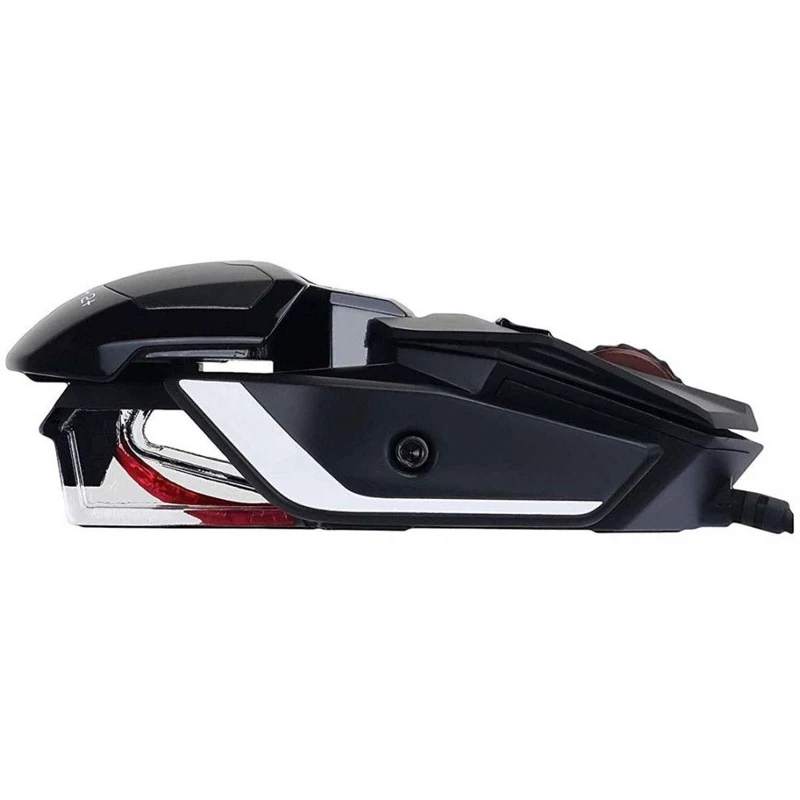 Игровая мышь Mad Catz R.A.T. 2+ чёрная (PMW3325 USB 3 кнопки 5000 dpi красная подсветка)|Мыши| |