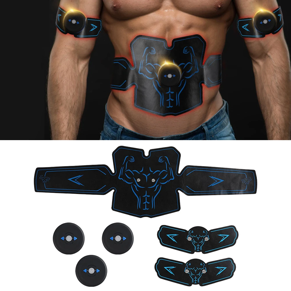 8 шт./компл. брюшной ремень Стикеры мышечный Стимулятор дома Фитнес живота