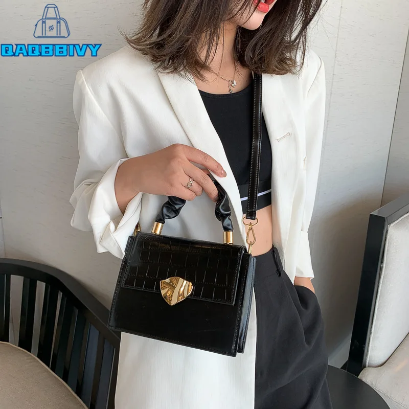 

New 2021 Fashion Women PU Leather Shoulder Cross Body Bag Handbag Vintage Female Travel Shopping Messenger Bags for Girls