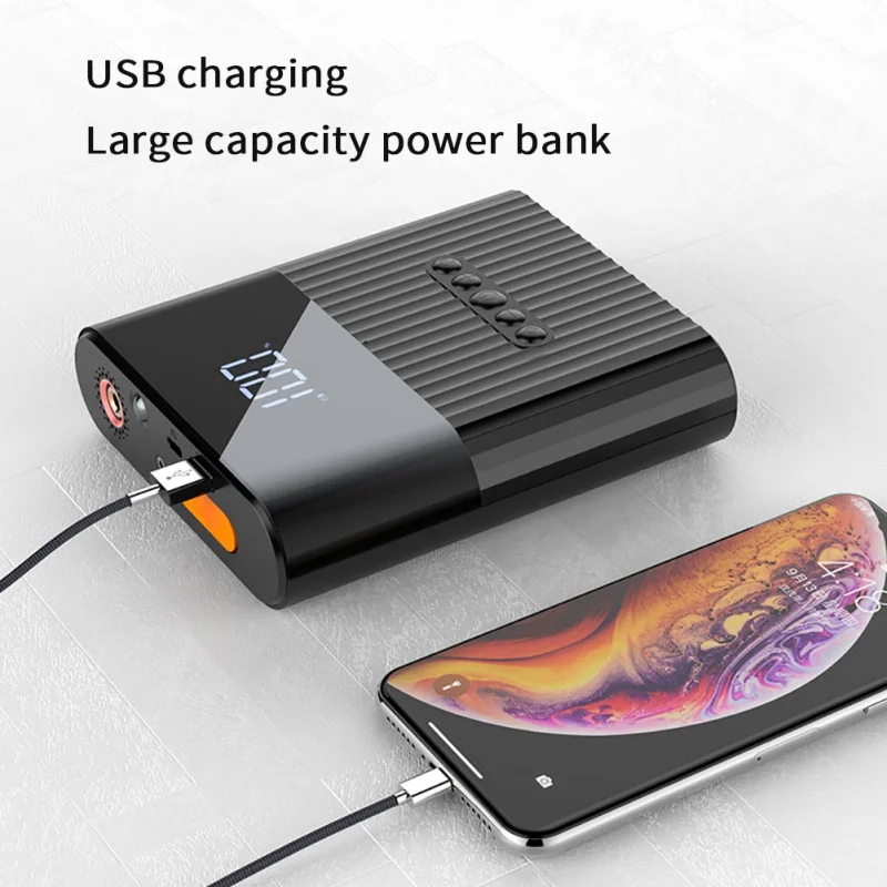 Портативный электрический велосипедный воздушный насос Usb Перезаряжаемый