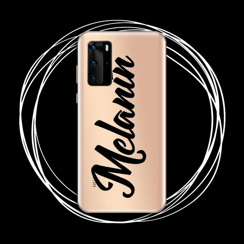 

2bunz Melanin Poppin Aba Phone Case Transparent for Huawei P honor 8 10i 20 30 40 smart 2019