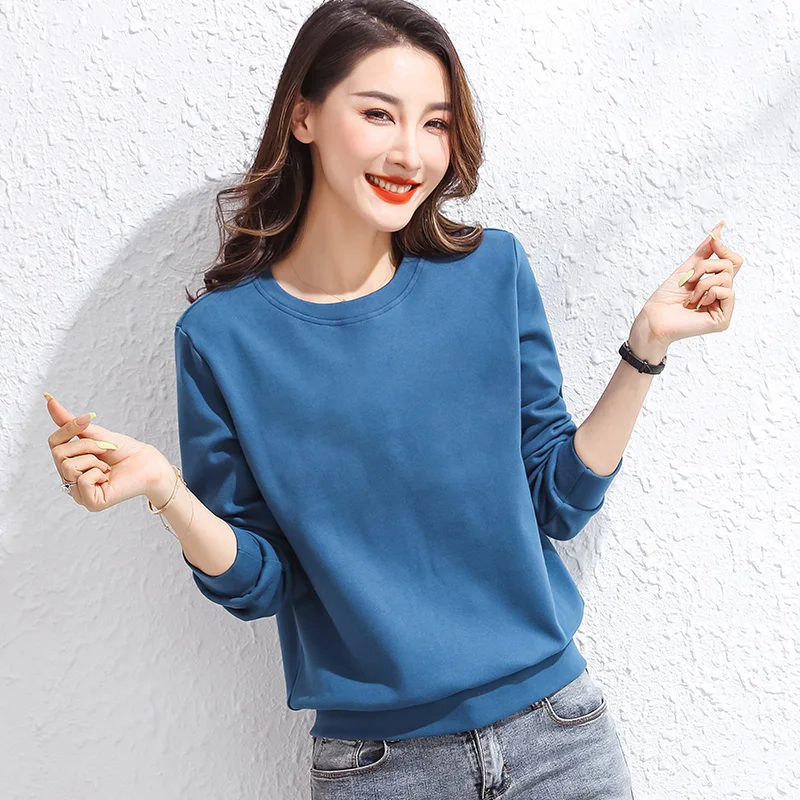 

ЖЕНСКАЯ футболка с круглым вырезом SONDR, однотонная свободная футболка из чистого хлопка, 6 цветов, Y2k, осень