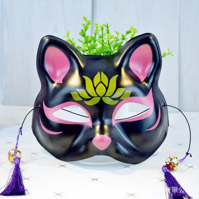 Лотос лиса маска Хэллоуин цвет белый-Ледяной дьявол Гуандун | Тематическая