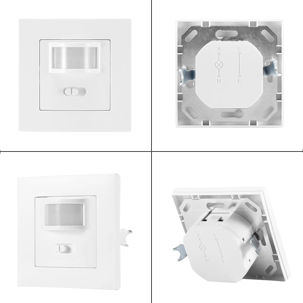 Инфракрасный датчик движения PIR переключатель лампы Переключатель ВКЛ/ВЫКЛ и |