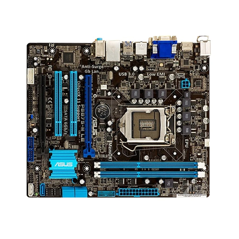 Материнская плата ASUS P8B75-M LE 1155 материнская DDR3 Intel B75 B75M Core i7 2600K i3 3220 процессоров 16