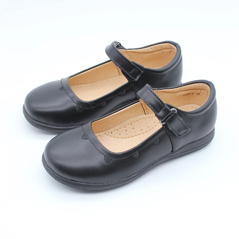 Вечерние туфли на низком каблуке для девочек детские лодочки с ремешком школы| |