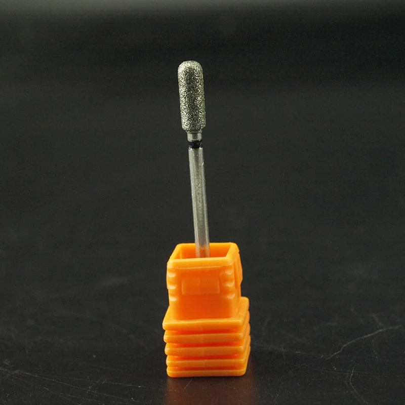 EasyNail~1Pcs Smooth Top Diamond Nail Drill Bit Mill Cutter Nail Files Nail Electric Drill Manicure Device Machine Accessory