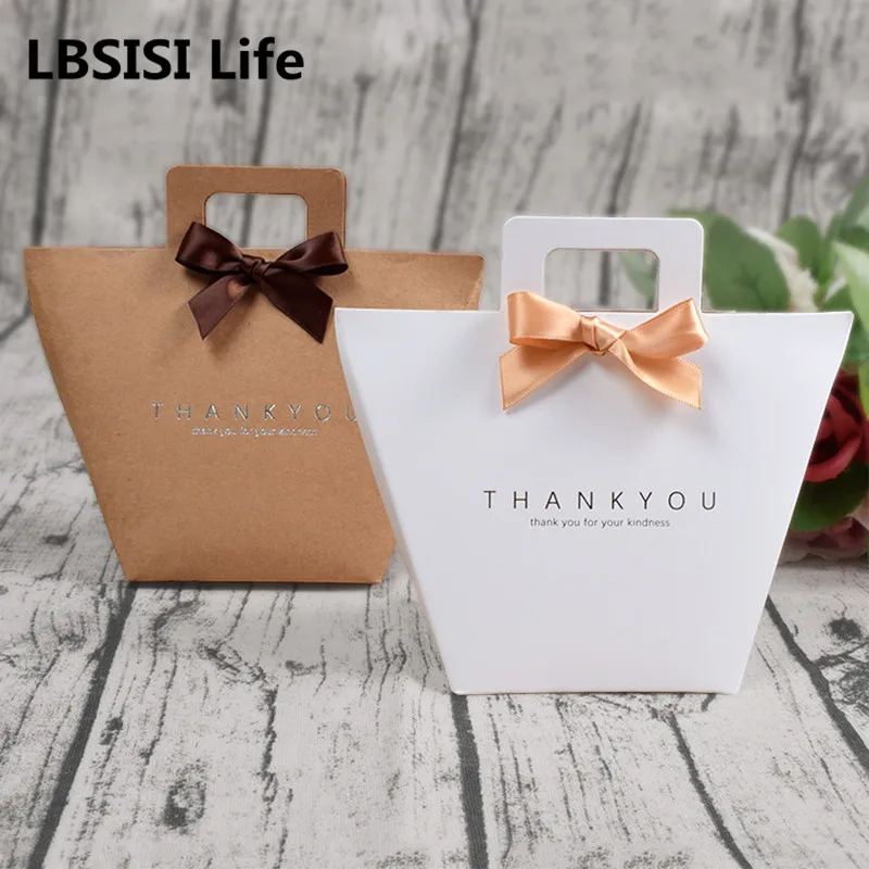 

Подарочный бумажный пакет LBSISI Life 30 шт., для свадьбы, Рождества, дня рождения, конфет, печенья, шоколада, упаковка, украшения, Рождество