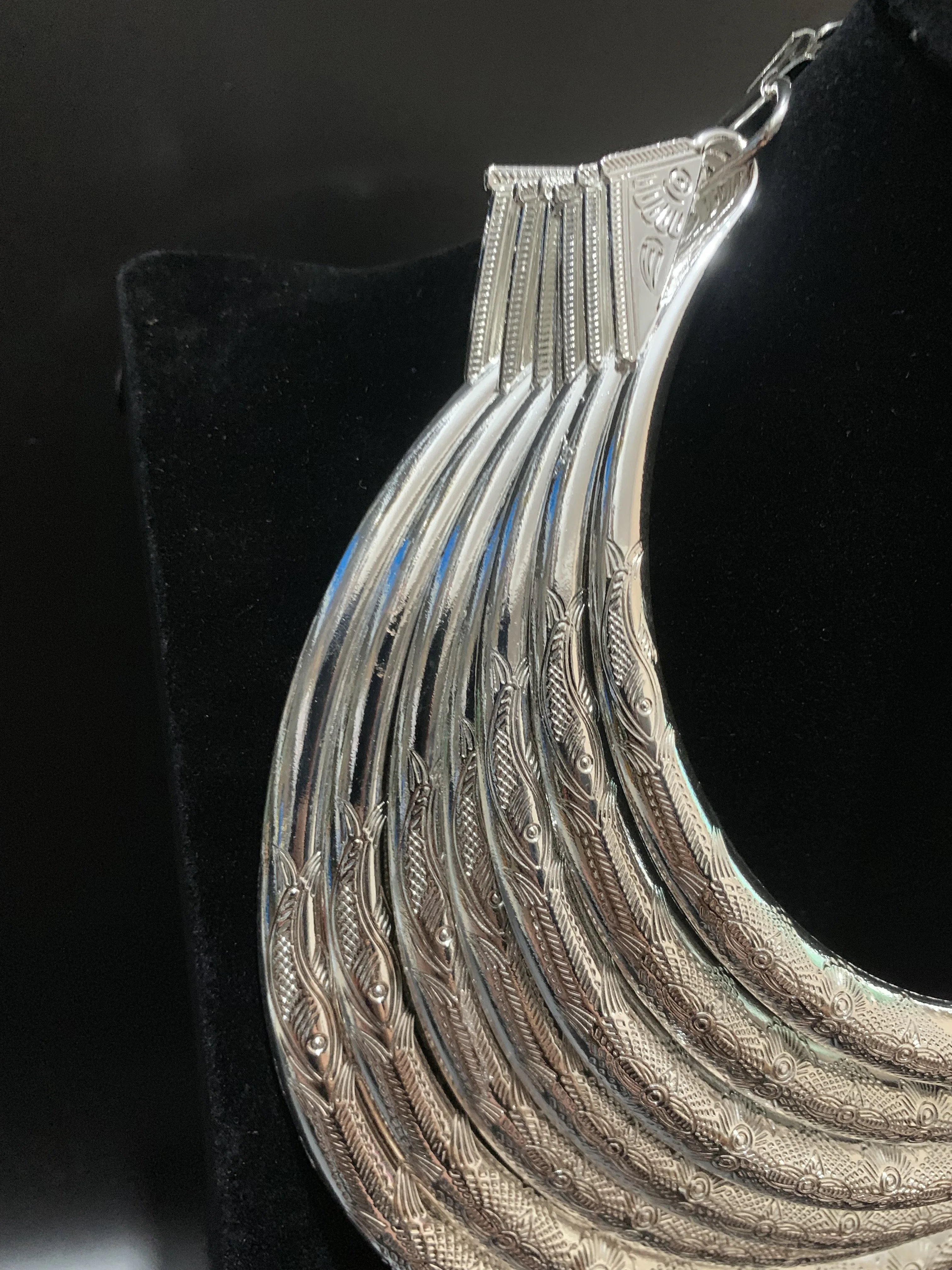 Семислойное ожерелье Miao женское для выступлений в бонийском стиле hmong | Украшения