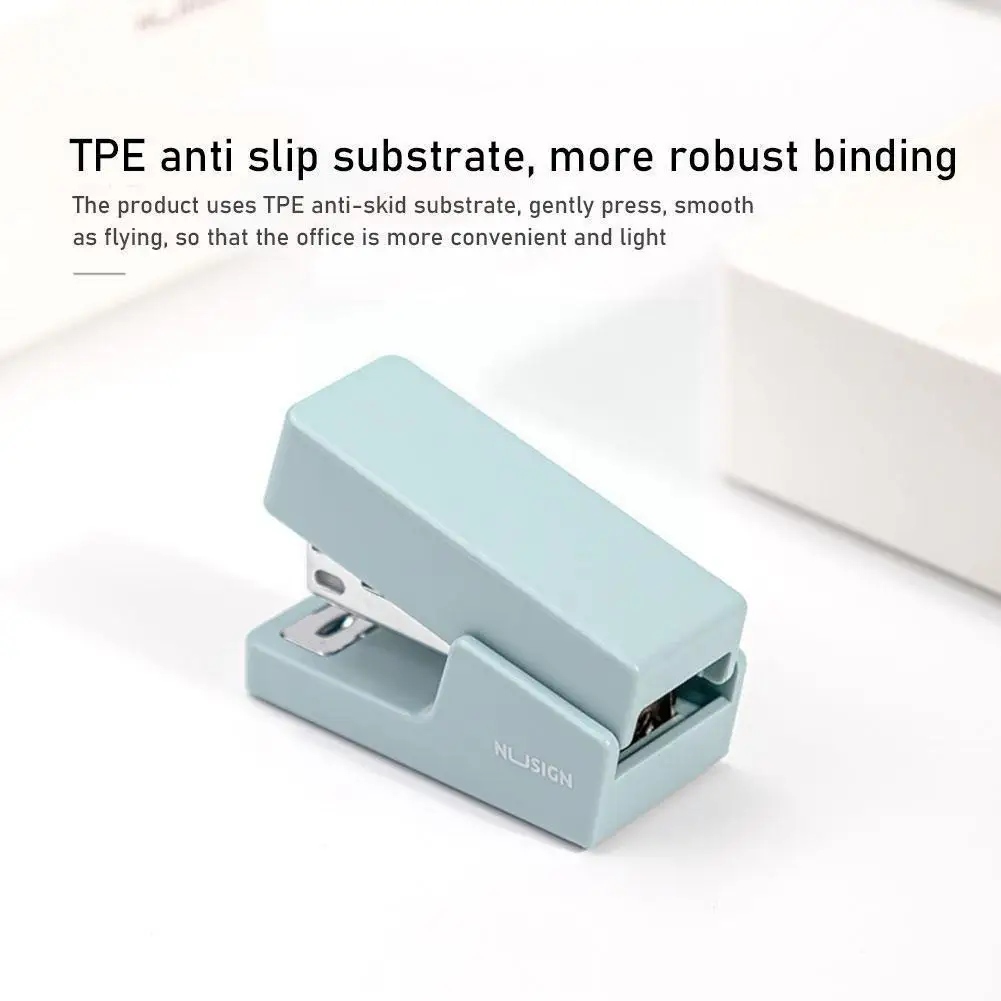 

1PC Cute Mini Size Portable Stapler School Stationary Staples Office Machine With Supplies Small Kawaii Stapling Z4G0
