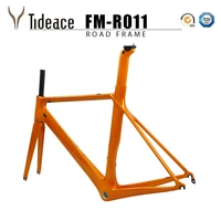 tideace carbon fiber bicycle frame road bike frame carbon super carbon light weight racing road frameset accept diy
