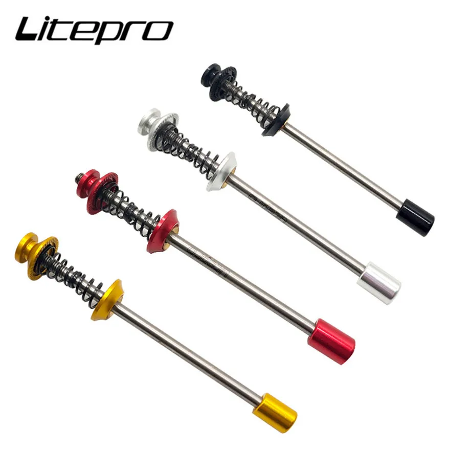 Складной велосипед Litepro BMX с быстроразъемным шестигранным замком медленно