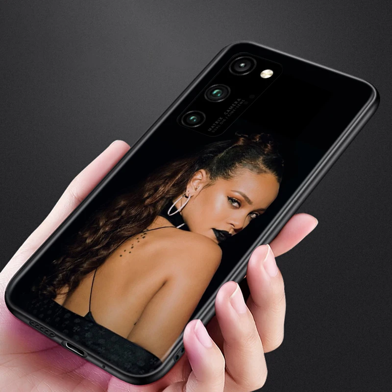

Silicone Cover Rihanna Anti Travail For Honor 9 9X Lite 9S 9A 9C 8 8A Prime 8X MAX 20 30 7A 7C Pro Plus Phone Case