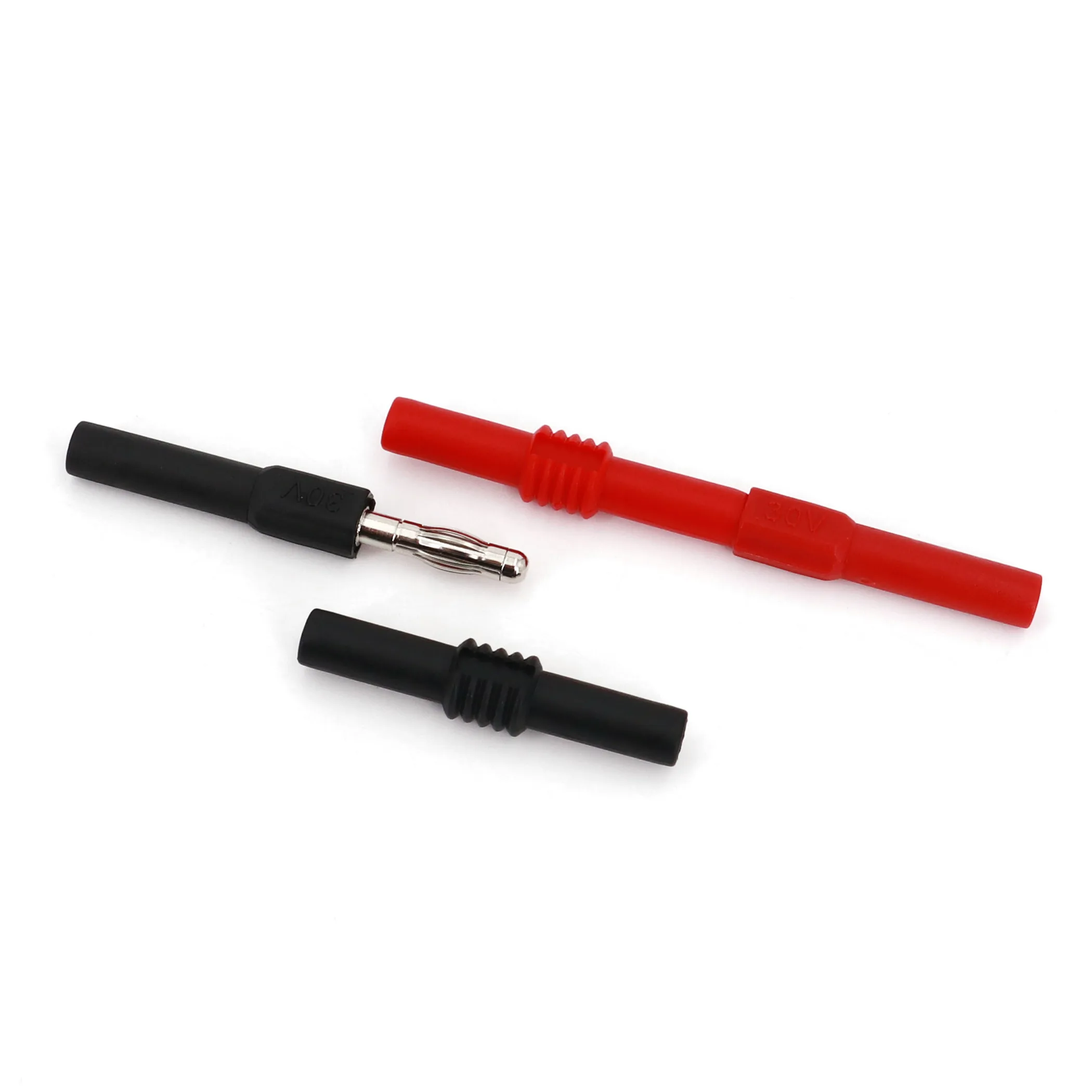 10 шт. изолированный переходник типа банан 4 мм красный и черный | Строительство