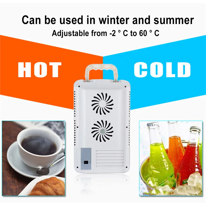 12 В/220 В мини-холодильник для автомобиля подогреватель электрический холодильник