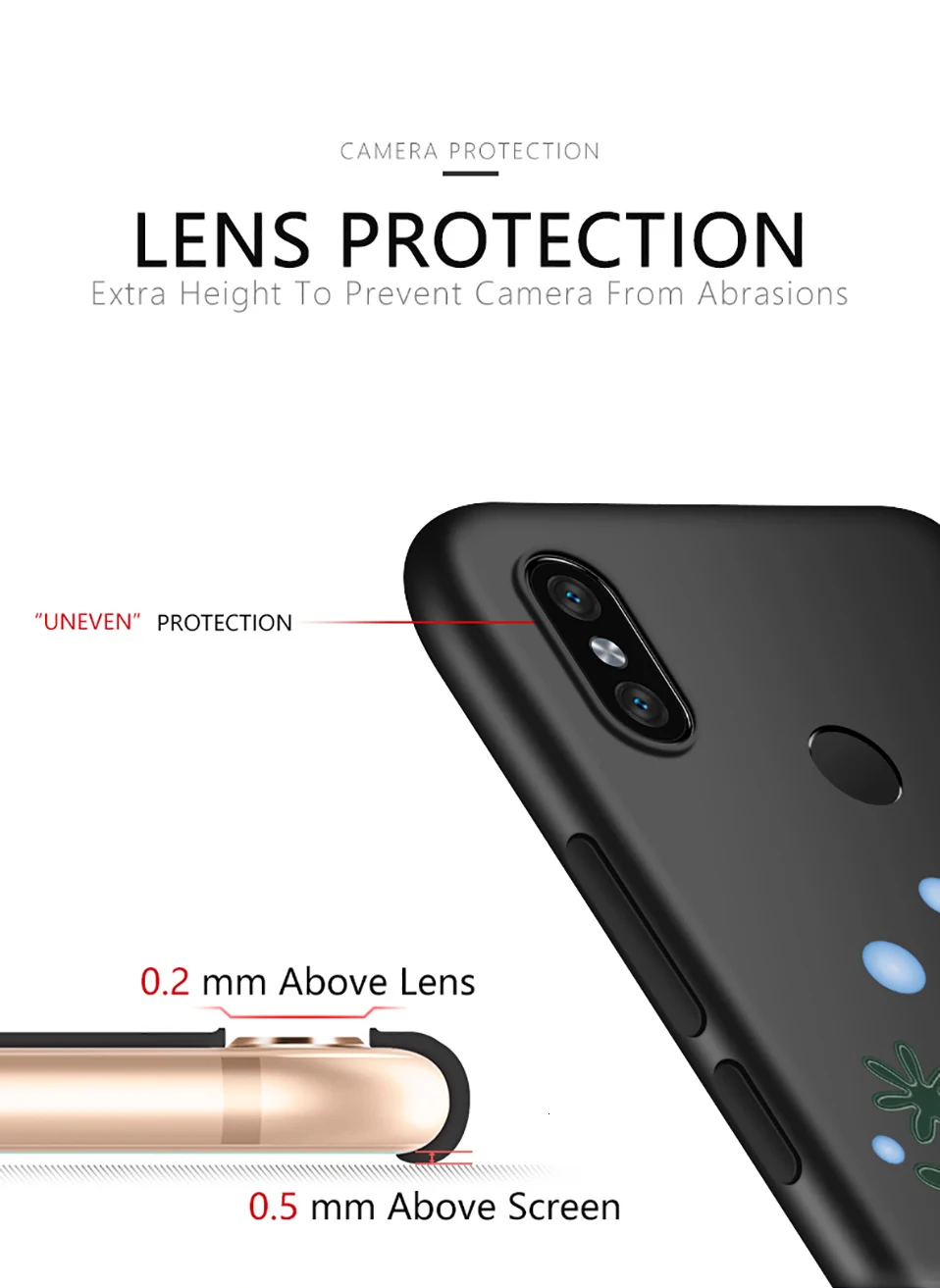 Милый мультяшный чехол для Xiao mi Red mi Note 5 6 Pro 6A, силиконовый чехол-бампер для Xiaomi mi 8 mi 9 A1 A2 Lite, красный чехол для mi Note 7