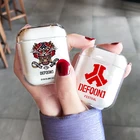 Музыкальный фестиваль Defqon 1 ТПУ Мягкий силиконовый чехол airpods для Apple Airpods 12 защитный чехол s Bluetooth