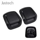 Justech 2 шт. автомобильное сиденье с наклонной ручкой 1417521 1417520 для Ford Fiesta Mk6 VI3 версия двери 2002-2008 Передняя Левая Правая ручка