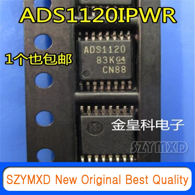 

5Pcs/Lot New Original Analog-to-digital Converter ADS1120IPWR ADS1120IPW ADS1120 TSSOP16 Chip In Stock