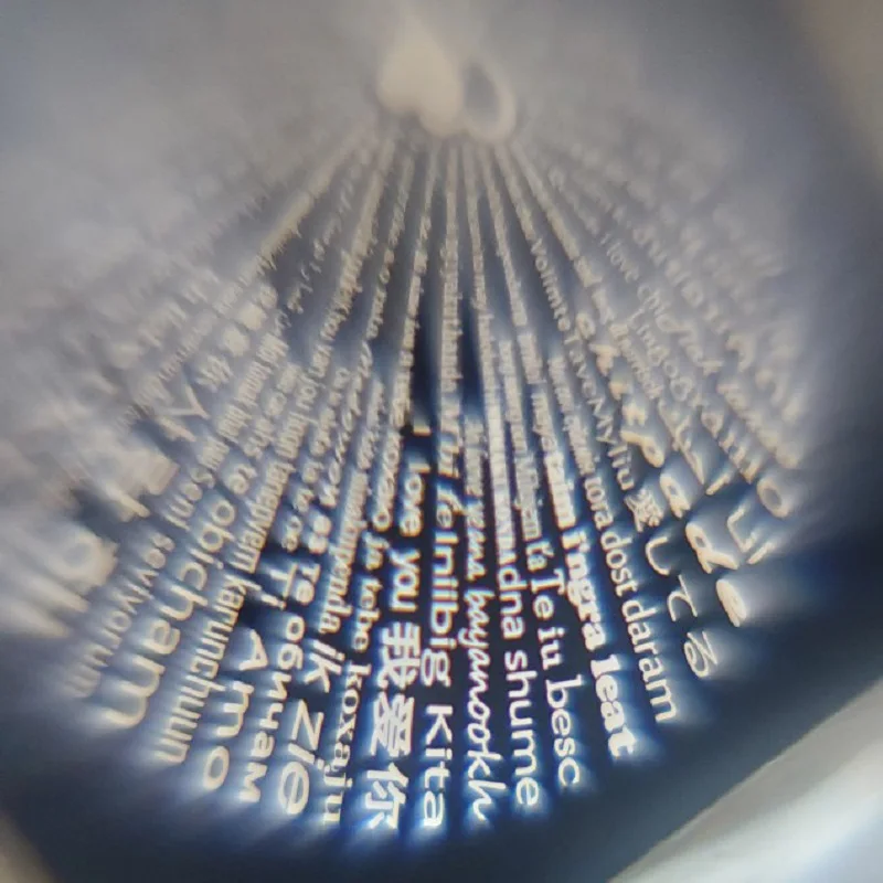 Ожерелье с подвеской Я тебя люблю на 100 языках 2 шт./компл. | Украшения и аксессуары